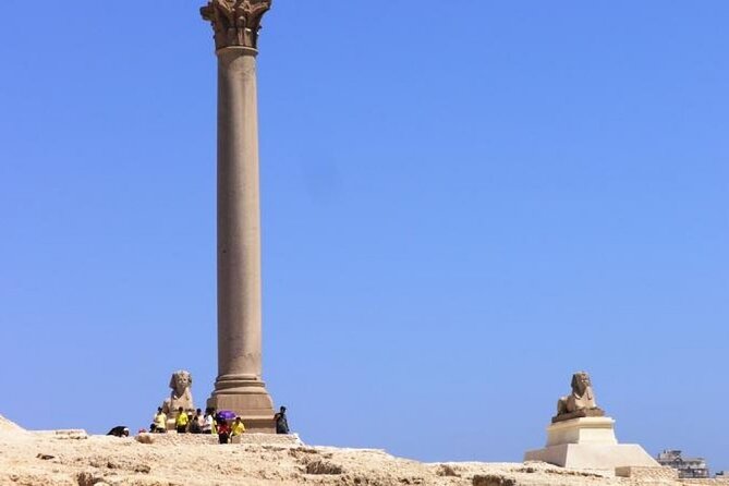 Discover Alexandria's Wonders: Full-Day Private Tour from Cairo - The lighthouse site and the ancient Roman amphitheater