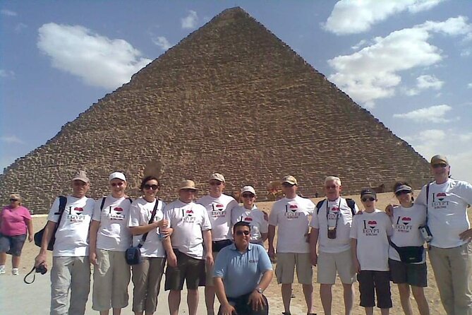 Egypt Shore tours to Giza Pyramids & Museum& bazaar from Alexandria or Port said - A Cairo shore day built around the pyramids