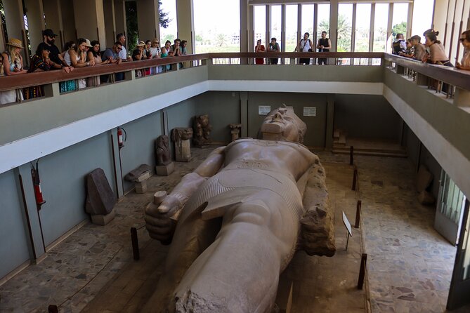 Exploring Egypt's Marvels: Giza, Saqqara, Memphis & Dahshur - The panoramic viewpoint and camel photograph