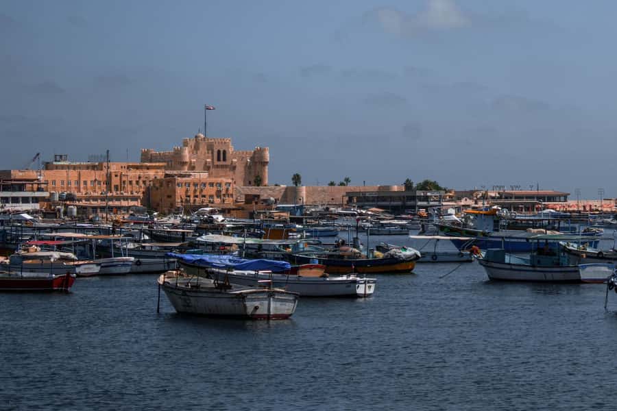 From Alexandria:- Alexandria Top Highlights half-day tour - Qaitbay Fort beside the ancient lighthouse site