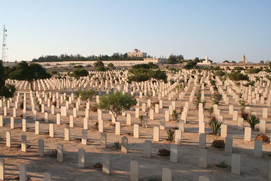 From Alexandria: El Alamein Day Trip - The outdoor tanks and battlefield hardware