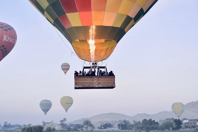 From Aswan: 2 Night-3 Day Nile Cruise & Hot Air Balloon Ride - The Valley of the Kings and Luxor’s West Bank
