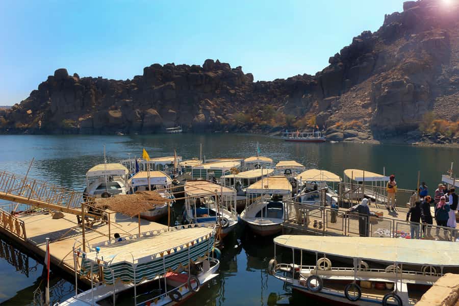 From Aswan: Philae Temple & Motorboat Tour to Nubian Village - Key points at a glance
