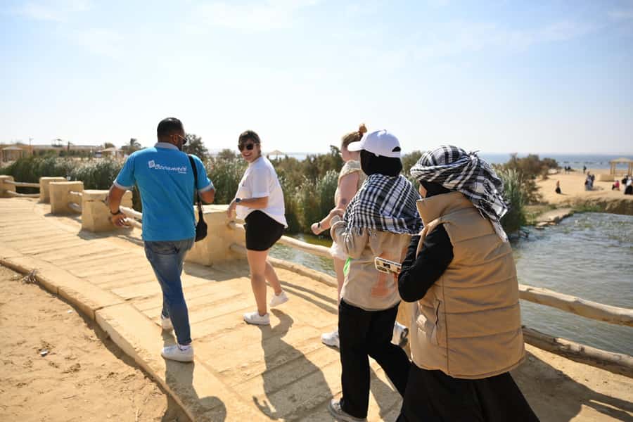 From Cairo: Desert Safari, Camel Ride, Magic Lake, & Lunch - The long ride to Qarun Lake