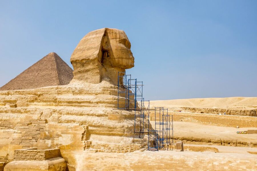 From Cairo/Giza: Pyramids, Memphis, and Sakkara Day Tour - Dahshur shows how pyramid design changed