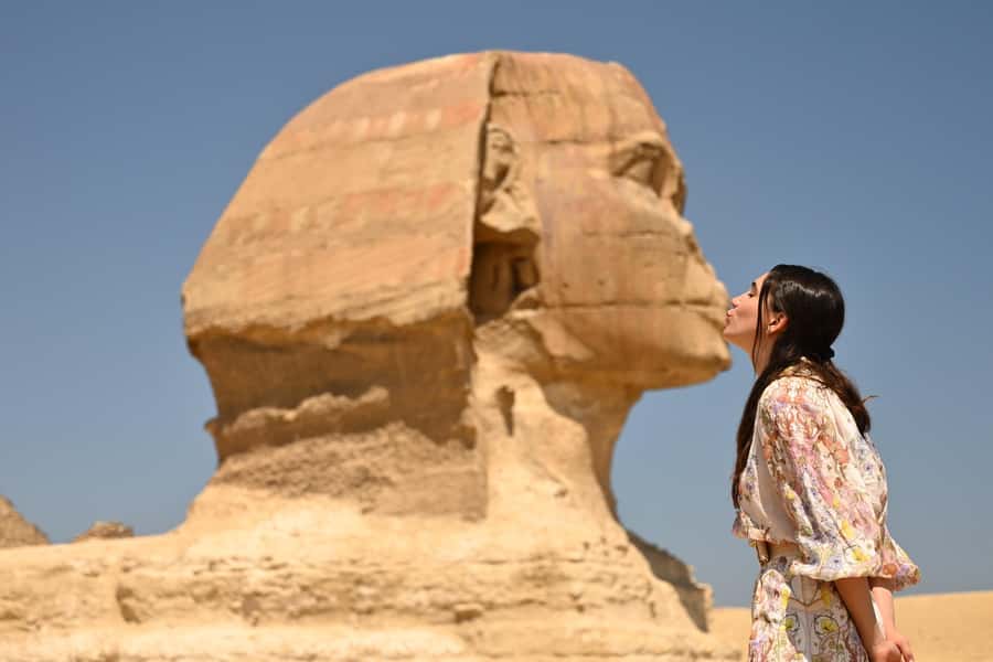 From Cairo: Half-Day Tour to Pyramids of Giza and the Sphinx - The Great Pyramid and the three main pyramids