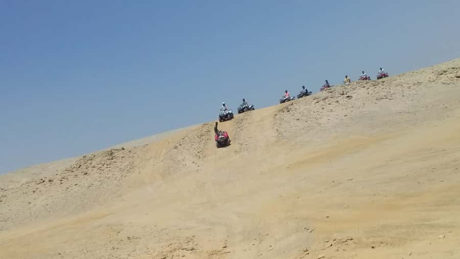 From Hurghada: Makadi Bay ATV Tour - Sandbanks, cliffs, and open desert tracks