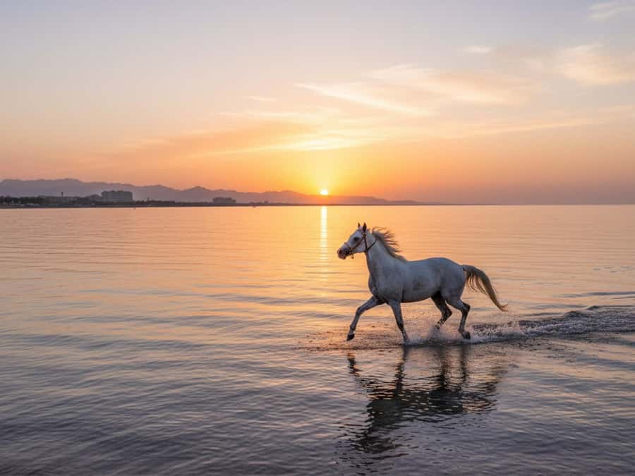 From Hurghada: Red Sea Sunrise and Desert Horseback Riding - Riding Out From Hurghada Before the Heat