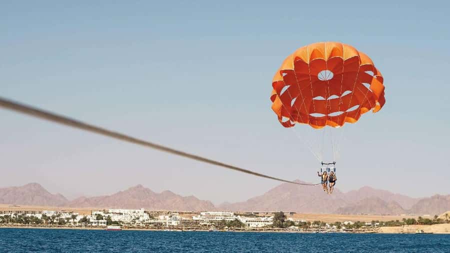 From Sharm El-Sheikh: Sharm El-Maya Parasailing Adventure - What your two-hour morning looks like