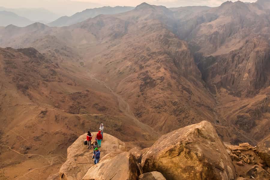 From Sharm: Mount Moses Trekking, Sunrise & Monastery Visit - Sunrise from 2,285 meters