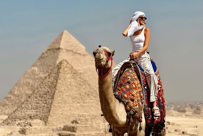 Full day to Giza Pyramids and Grand Egyptian Museum, And felucca - Lunch with the pyramids in view