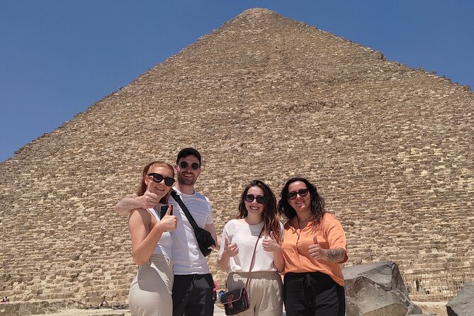 Full Day Tour Giza Pyramids, Sphinx, Saqqara &Dahshur Pyramids - Lunch before Dahshur