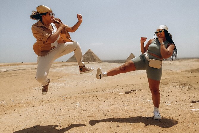 Full-Day Tour of Giza, Saqqara & Memphis –Ancient Egypt Discovery - The guide, photographer, and private vehicle