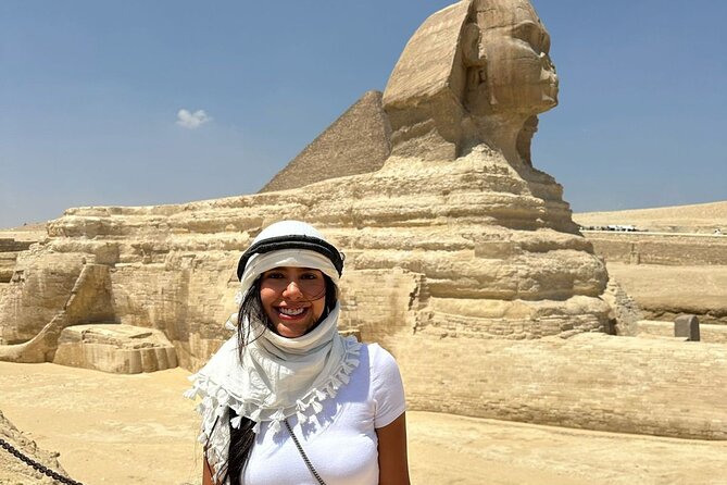Full day Tour to Giza Pyramids, Sphinx and Saqqara - Starting with the pyramids of Cheops, Chephren, and Mykerinos