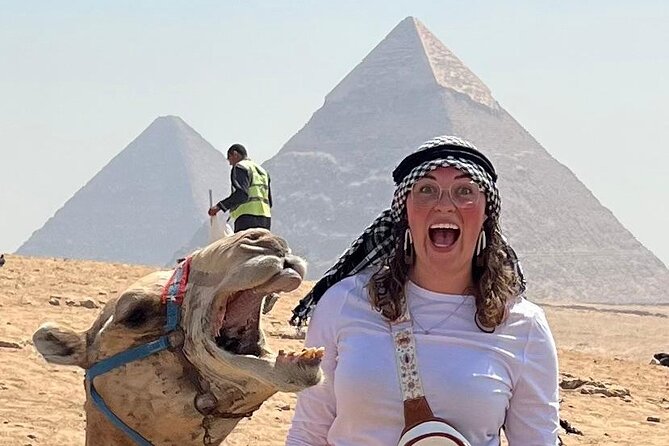 Giza pyramids all inclusive lunch, fees,camel&inside 3rd pyramid - Meeting the pyramids of kings and queens