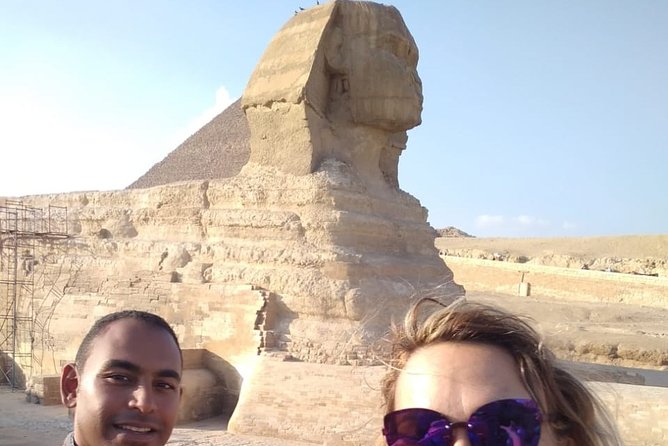 Giza Pyramids and Grand Museum GEM - A private vehicle makes a busy day easier