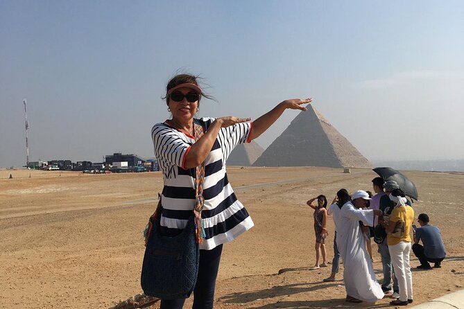 Giza Pyramids and Grand Museum GEM - The guide is central to the experience