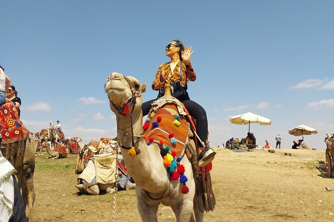 Giza Pyramids, Camel Ride, ATV and Shopping Tour w/ Dinner Cruise - Shopping for Egyptian crafts
