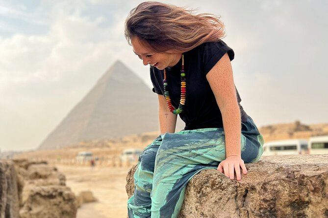 Giza Pyramids, Camel Ride, ATV Bike, Sobbing tour, Dinner Cruise - A 20-minute camel ride with pyramid views
