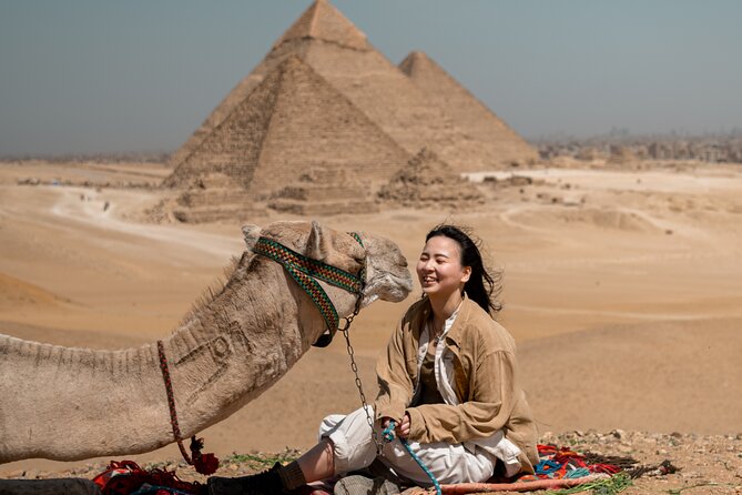 Giza Pyramids Photoshoot with Jumping Horse, Camel and Sphinx - Is $100 a Fair Price?