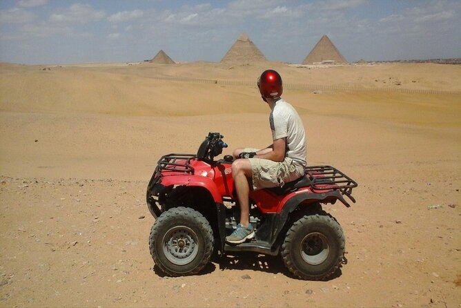 Giza Pyramids private tour, ATV bike, Lunch, Camel ride, shopping - The camel ride and the best photo views