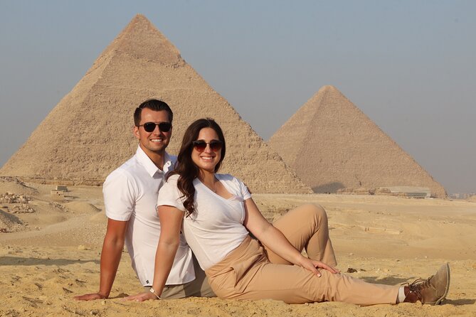 Giza pyramids, sphinx , panorama pyramids & shopping tour - Memphis brings the royal capital into view