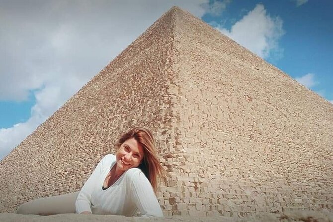 Giza Pyramids, the Grand Egyptian museum " GEM " - Starting at the Giza Pyramids