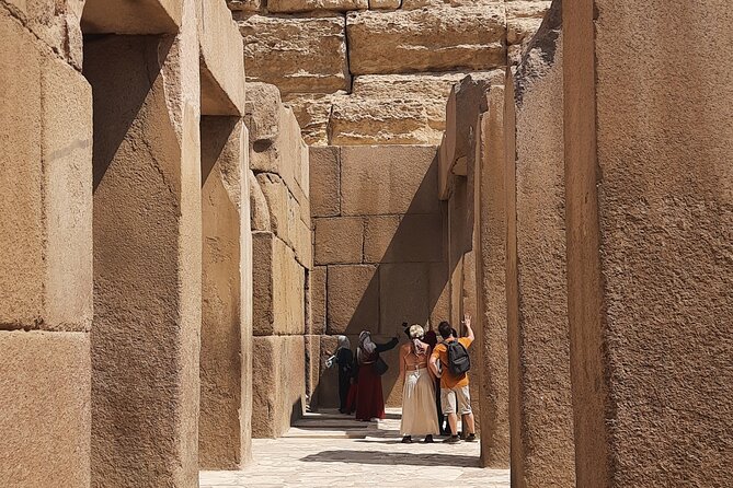 Giza Pyramids with (GEM) Grand Egyptian Museum - The camel or horse ride near the pyramids