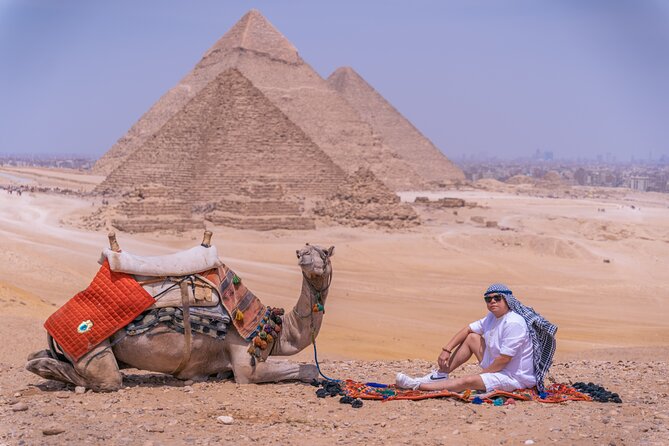 Giza pyramids with professional photography - Private timing and the value of $135
