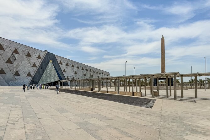 Grand Egyptian Museum and Pyramids of Giza Private Tour - The panorama point and the included camel ride