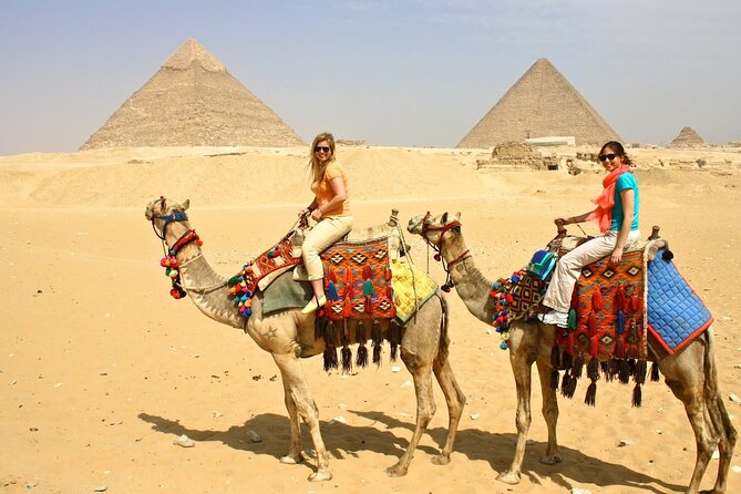 Grand Egyptian museum (GEM), Giza Pyramids, Sphinx and lunch - The included camel ride and the shopping stops