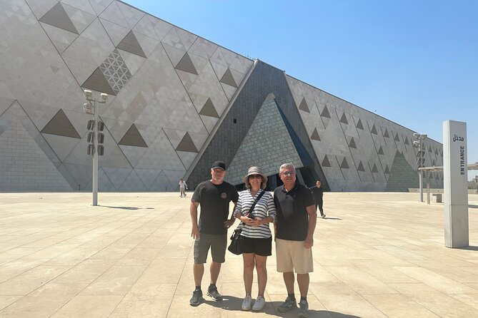 Grand Egyptian Museum, Grand staircase, New Galleries & lunch - Stop 2: climbing the Grand Staircase