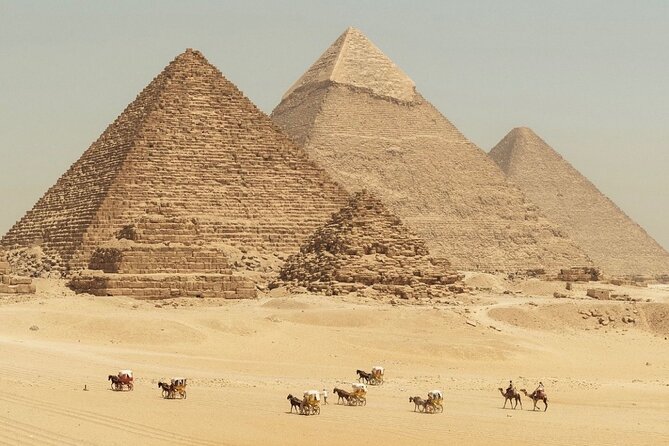 Great Giza Pyramids, Sphinx , saqqara step Pyramid , Memphis city - Four hours among the Giza Pyramids