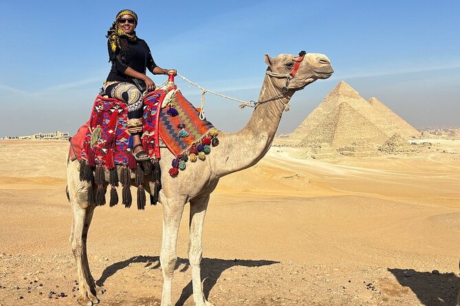 Guided Tour to Giza Pyramids ,Sphinx, Camel & inside the pyramids - Who should book this Giza experience