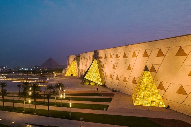 Guided tour to the Grand Egyptian Museum Giza Pyramids with Lunch - A three-hour visit inside the Grand Egyptian Museum