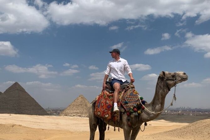 Half Day private guided tour Giza Pyramids,Sphinx,lunch,camel rid - The Great Sphinx and Khafre Valley Temple