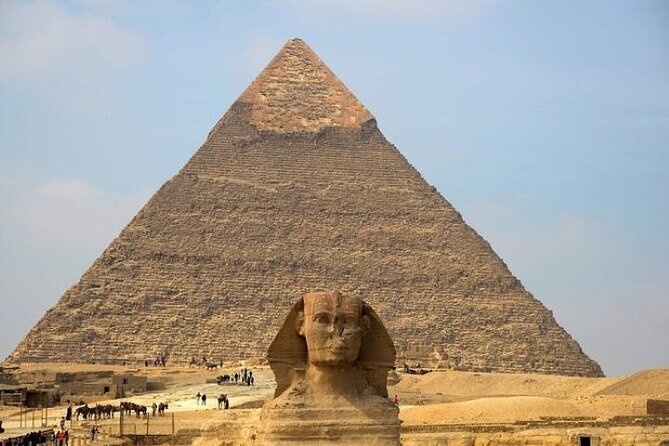 Half-Day Private Tour Giza Pyramids, Sphinx, Camel Raiding, Lunch - From your hotel to the Great Pyramid