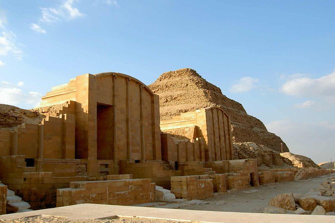 Half Day Tour To Memphis Sakkara And Dahshur Pyramids - The Red Pyramid and the best pyramid access