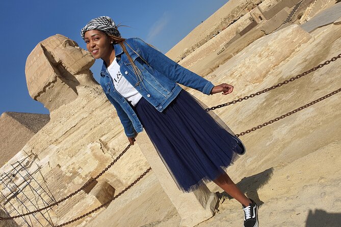 Half-day Trip to Pyramids and the Sphinx with Camel ride - A 25-minute camel ride across the sand