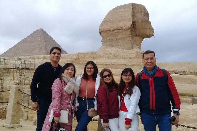 Half dayTour Pyramids of Giza Sphinx including Camel ride - Starting at the pyramids of Cheops, Khafre, and Menkaure