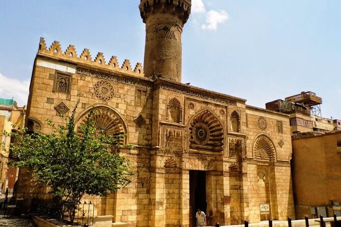 Have a walk in old Cairo with a visit to Cairo tower - Al-Aqmar Mosque and Fatimid stonework