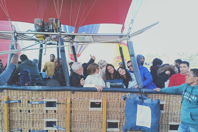 Hot Air Balloons Ride Luxor, Egypt - At the launch field, expect activity and waiting