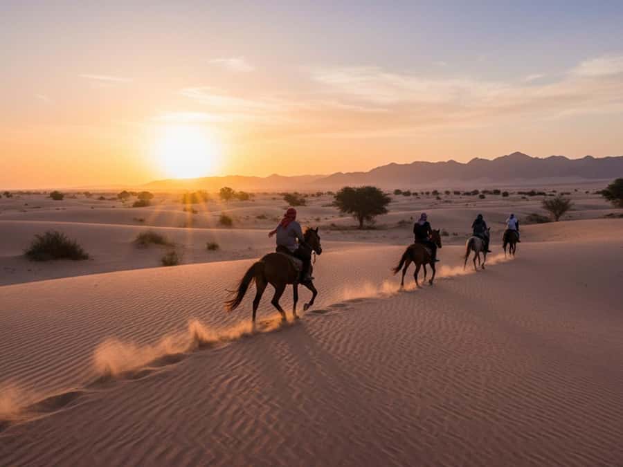 Hurghada: Arabian Desert and Sea Horseback Adventure - Key points at a glance