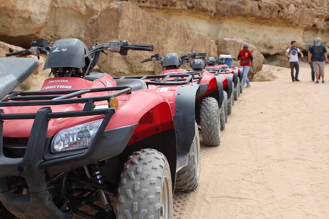 Hurghada: ATV Quad Safari& Bedouin Village Tour - Hurghada desert riding, with a little dust and speed