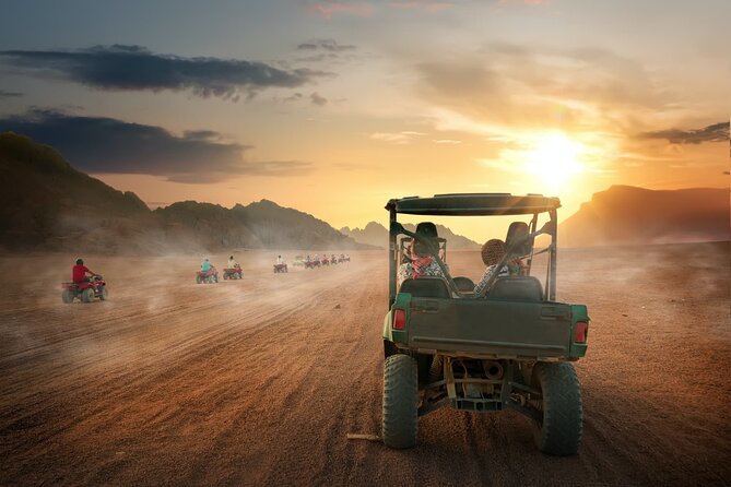 Hurghada: ATV Quad Safari, Camel Ride & Bedouin Village Tour - From Hurghada hotel to the desert station