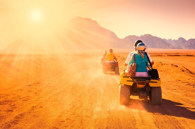 Hurghada: ATV Quad Safari, Camel Ride & Bedouin Village Tour - Crossing the Egyptian Sahara
