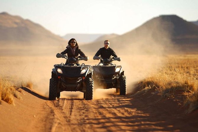 Hurghada: ATV Quad Safari, Camel Ride & Bedouin Village Tour - Camel riding and sunset views