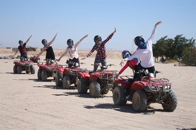 Hurghada: ATV Quad Safari, Camel Ride & Bedouin Village Tour - How the guides handle beginners and families