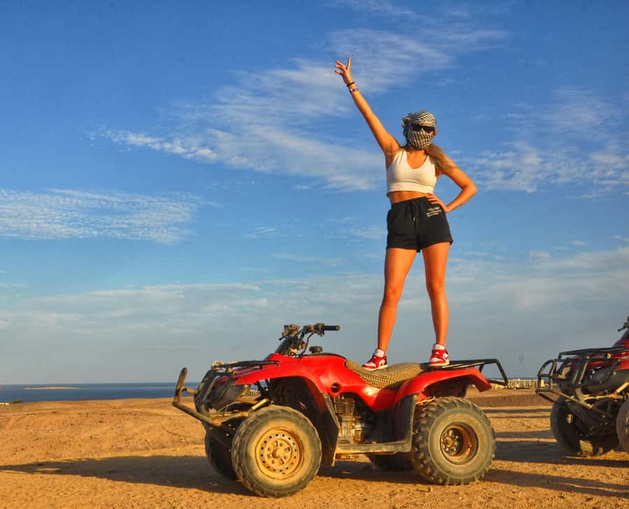Hurghada: ATV Safari Tour with Camel Ride - Riding through valleys, plains, and dunes