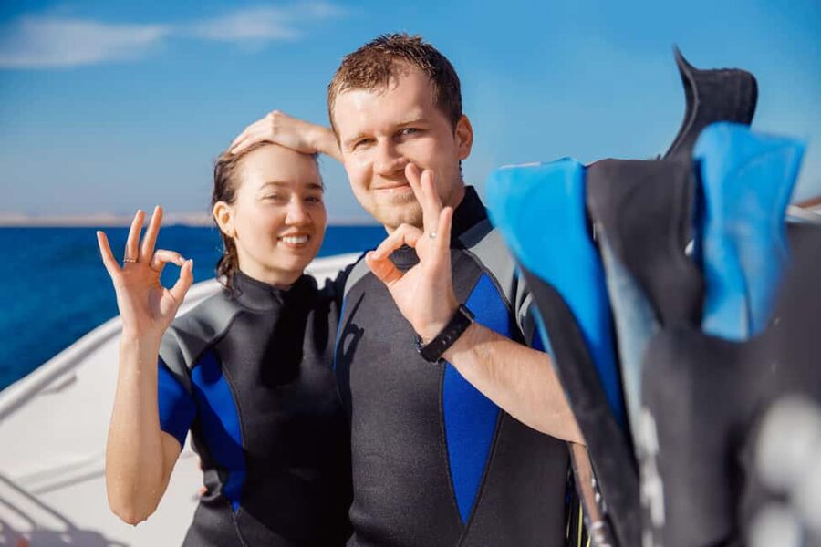Hurghada: Beginners Scuba Diving Full-Day Boat Trip & Lunch - The first underwater session: learning without rushing